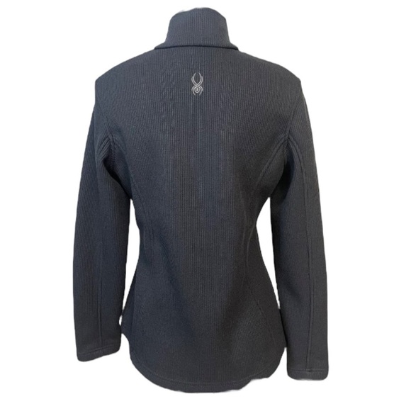 SPYDER Core Fleece Lined Full Zip Jacket in Graphite Gray Size Large - Picture 2 of 5